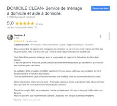 Satisfaction de nos clients!