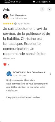 Des clients satisfaits !