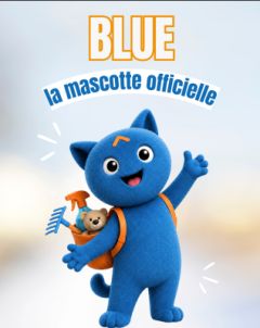 Les aventure de la mascotte Blue